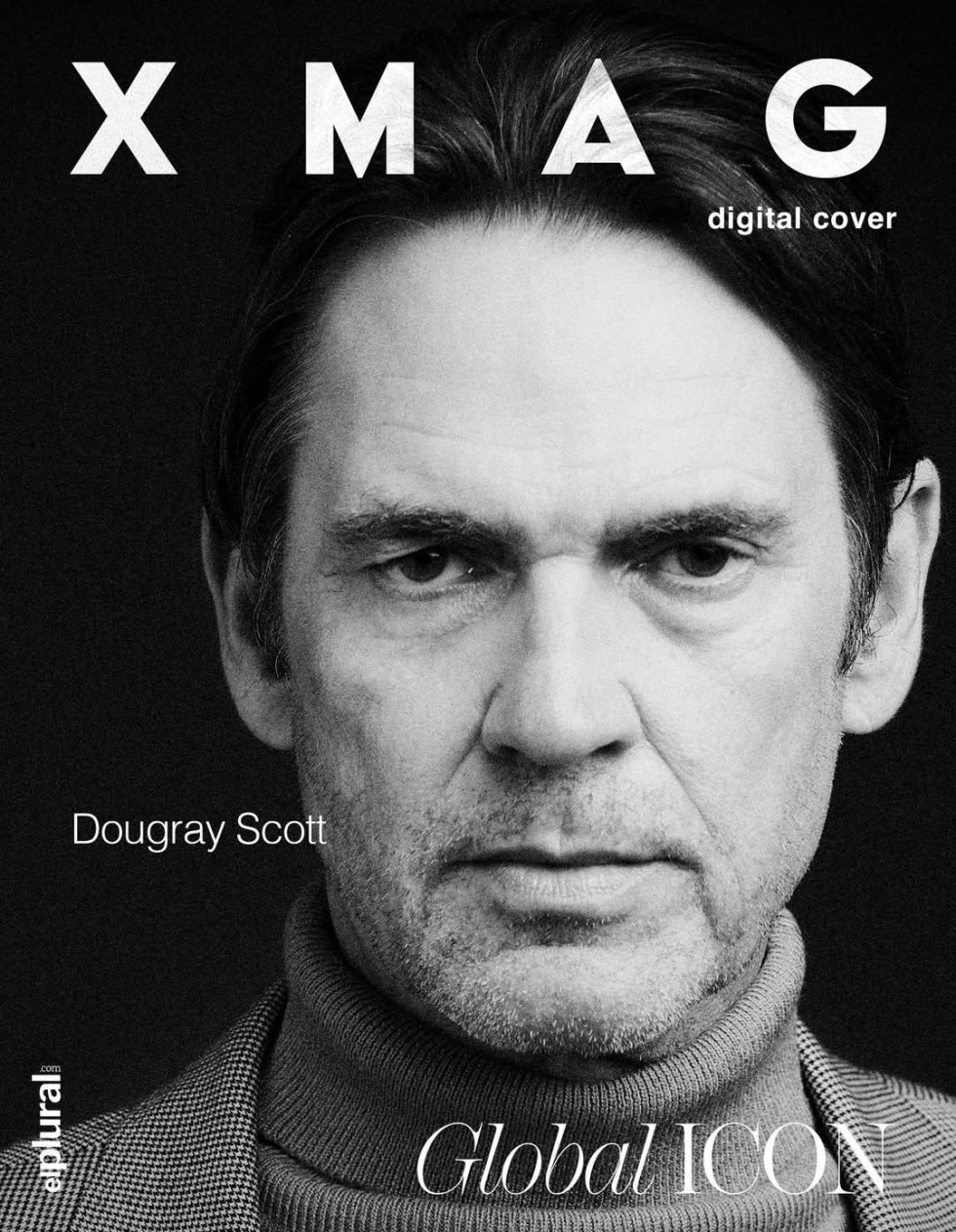 2026 XMAG, Global Icon, Dougray Scott, makeup by Dani Guinsberg